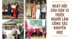 NGÀY HỘI CỦA GẦN 13 TRIỆU NGƯỜI LÀM CÔNG TÁC KHUYẾN HỌC